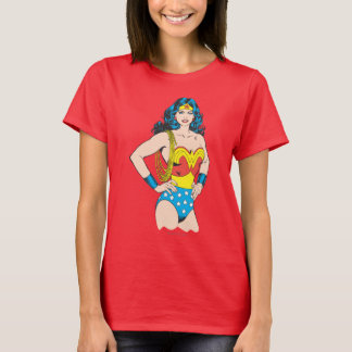 Camiseta Mulher Maravilha | Dose de Vintage com Laço