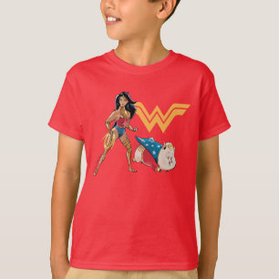 Camiseta Mulher Maravilha e PB