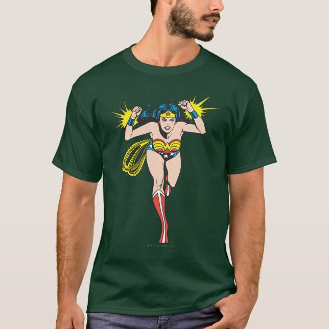 Camiseta Mulher Maravilha Flagrante (Frente)