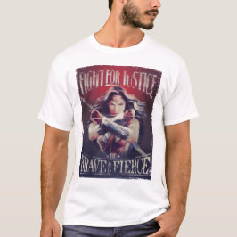 Camiseta Mulher Maravilha Luta Pela Justiça