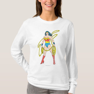 Camiseta Mulher Maravilha segura Laço 5