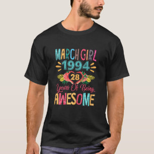Camiseta Mulher Marchando Roupa 1994 28 anos de ser uma mul