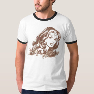 Camiseta Mulher Marrom