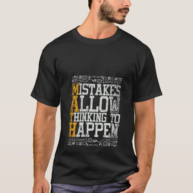 Camiseta Mulher: Matemática Nerd de Ciência e Matemática Eq (Frente)