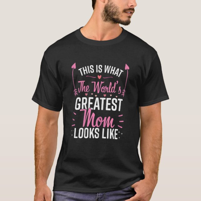 Camiseta Mulher Melhor Mãe Melhor Mãe Mãe (Frente)