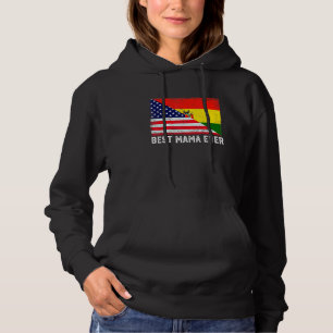 Camiseta Mulher: Melhor Mamãe Alguma Vez Americana Bandeira