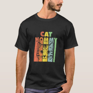 Camiseta Mulher Melhor Mamãe Gato Mamãe Gatinho Gato Gato G