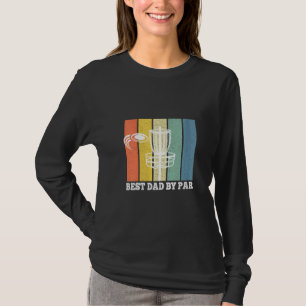 Camiseta Mulher: Melhor Pai Do Par Disco Golf Frisbee Golf