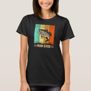 Camiseta Mulher: Melhor Peixe Mãe Alguma Vez Retrópica Mamã