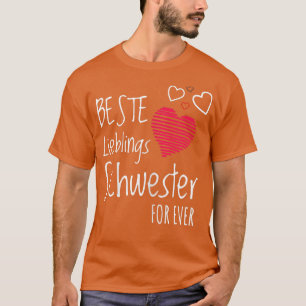 Camiseta Mulher: Melhor presente de irmãs irmãs favoritas
