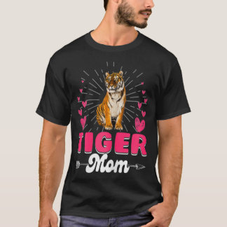 Camiseta Mulher: Melhor Tigre Mãe Família Mãe da Mãe da Mãe