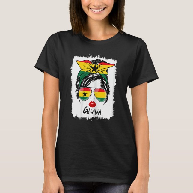 Camiseta Mulher Mensagem Bun Gana Sinais Óculos de Mulher P (Frente)