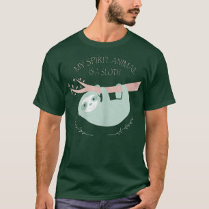 Camiseta Mulher Meu Animal Espiritoso É Um Coluna De Pastel