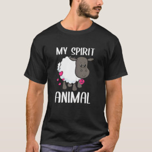 Camiseta Mulher Minha Ovelha Espírito Que Eu Amo O Colar Da