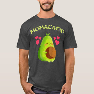 Camiseta Mulher Momacado gravidez Avocado Mãe