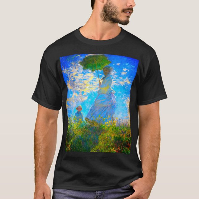 Camiseta Mulher Monet com Parasol (Frente)