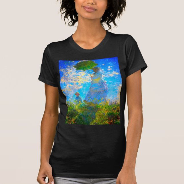 Camiseta Mulher Monet com Parasol (Frente)