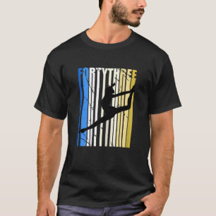 Camiseta Mulher Mulher: Ginástica 43º Aniversário Para Gymn