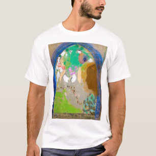 Camiseta Mulher na janela, Redon
