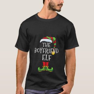 Camiseta Mulher Namorado Elf Família Matando Grupo Christm