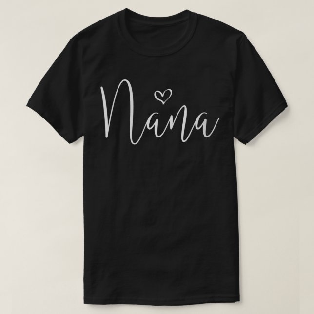 Camiseta Mulher Nana para mulher vovó Natal D (Frente do Design)