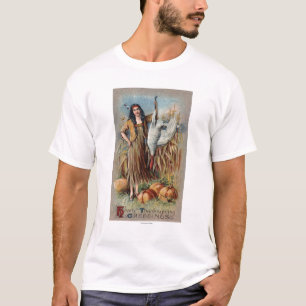 Camiseta Mulher nativa que guardara Turquia