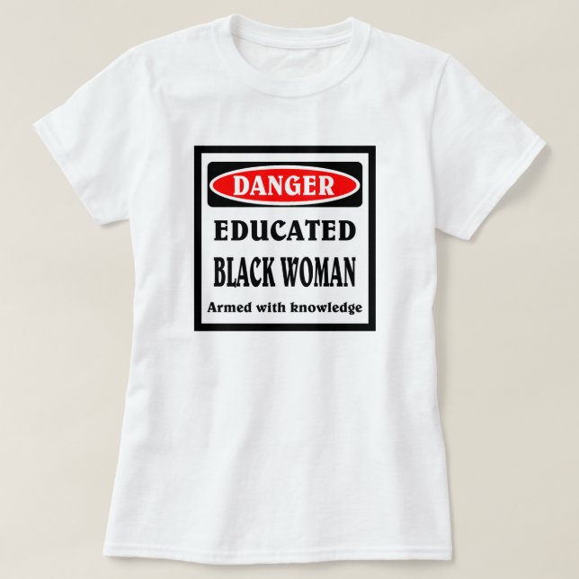 Camiseta Mulher Negra. (Frente do Design)