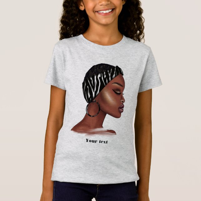 Camiseta Mulher Negra (Frente)