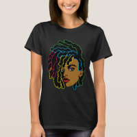 Mulher Negra Africana Cabelo Legal História Negra