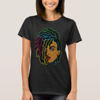 Mulher Negra Africana Cabelo Legal História Negra