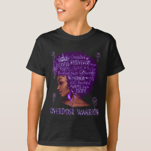 Camiseta Mulher Negra Afro-Africana Guerreira de Sobredosag