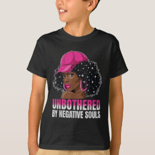 Camiseta Mulher Negra Afro Rainha Afro-Americana Incomodada