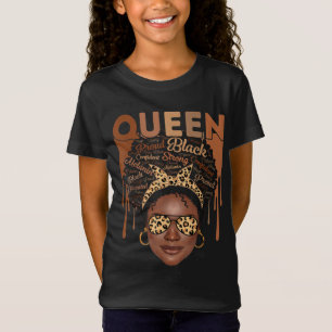 Camiseta Mulher Negra Educou Forte Melanina Rainha Africana
