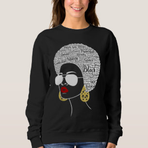 Camiseta Mulher Negra Forte Cabelo Natural Mulher Africana