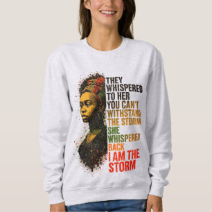 Camiseta Mulher Negra Habilitada Em Cores Pan-Africanas Neg