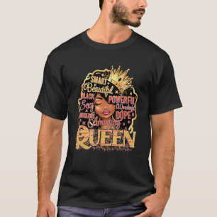 Camiseta Mulher Negra Rainha Melanina Mulheres Sista Rapari