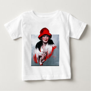 Camiseta Mulher no Chapéu Vermelho