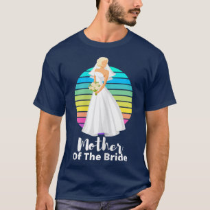 Camiseta Mulher Noiva Envolvida Recem casados Para Mama
