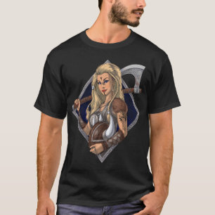 Camiseta Mulher Norse Viking Warrior