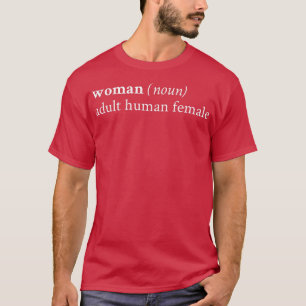 Camiseta Mulher Noun Adulta Mulher Humana Presente Para Fem