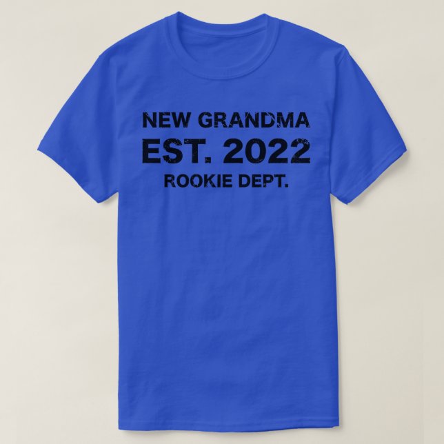 Camiseta Mulher Nova Vovó Est (Frente do Design)