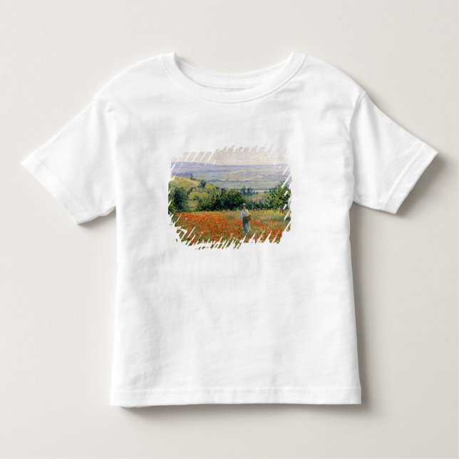 Camiseta Mulher num Campo de Pipoca (Frente)