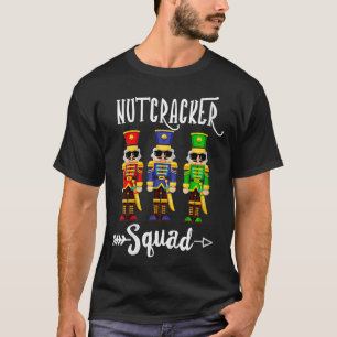 Camiseta Mulher Nutcracker Squad, Engraçado de Natal