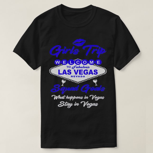 Camiseta Mulher: O que acontece em Vegas, fica em Vegas (Frente do Design)