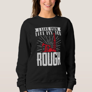 Camiseta Mulher Oilfield Trabalhadora Esposa Eu Gosto De Ho