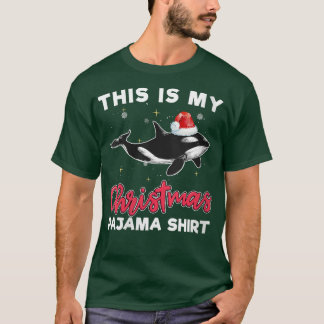 Camiseta Mulher Orca Baleia Natal Papais noeis Orca Amor