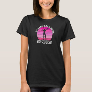 Camiseta Mulher Orgulhosa Bola De Voleibol Mãe Para Mulher 