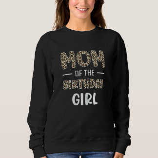 Camiseta Mulher: Padrões De Leopardo Animal Mãe Do Aniversá