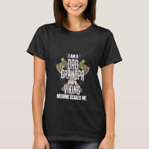 Camiseta Mulher Pai Avô Viking Guerreiro Norse Mythology