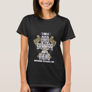 Camiseta Mulher Pai Avô Viking Guerreiro Norse Mythology